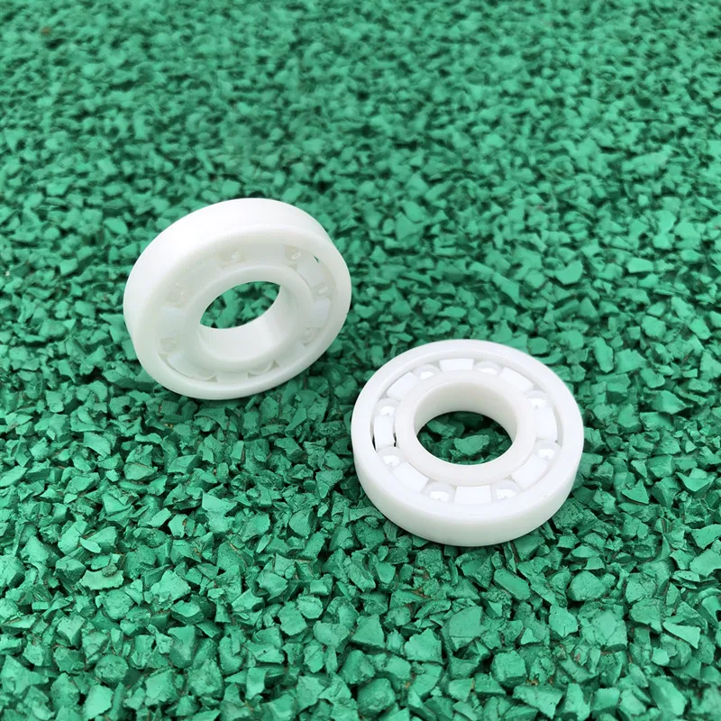 4pcs/10pcs R8 ZrO2 풀 세라믹 볼 베어링 12.7x28.5x7.938 / 6.35mm 인치 지르코니아 세라믹 깊은 홈 볼 베어링