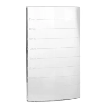 

Glass Adhesive Glue Pallet Holder for Eyelash Extensions Eyes Eyebrows Eyelash Template Card Makeup Tool
