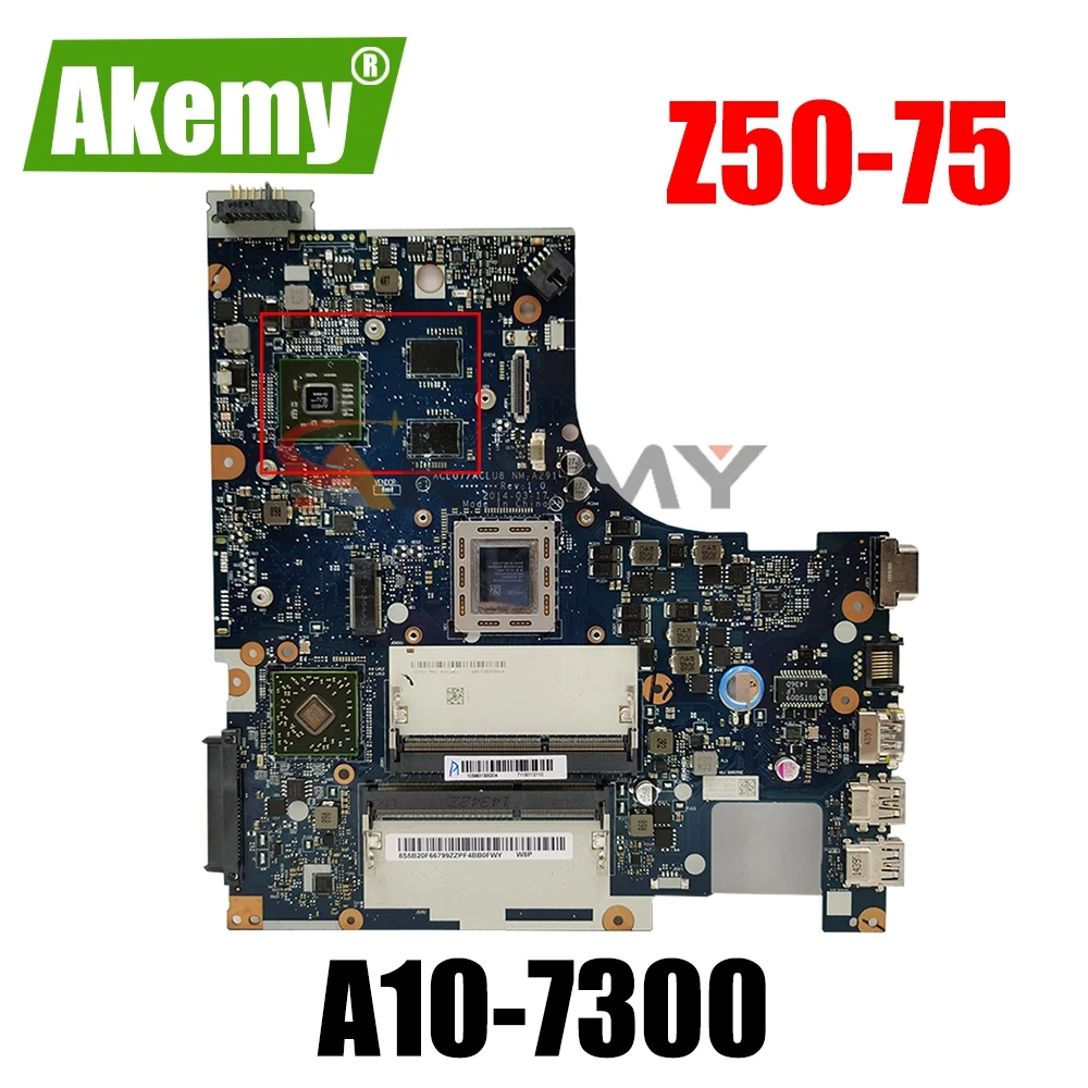Материнская плата для ноутбука LENOVO Z50-75 G50-75M G50-75 AMD A10 AM7300 216-0856040 материнская 5B20F66782 |