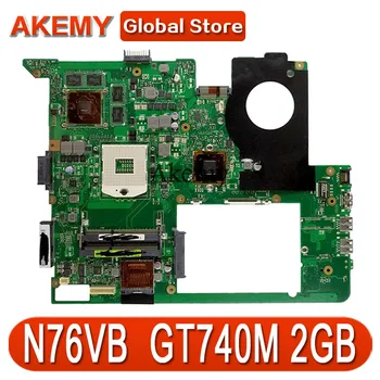 

AK N76VB Laptop motherboard for ASUS N76VZ N76VM N76VJ N76V Test original mainboard GT610/GT650M 2GB HM76