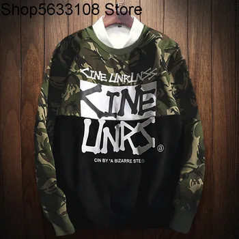 

Extra Large Size Men's Wear Plus Fat Plus David Clothes Are Fashionable And Fat. Fat Young European Version Fat Long Sleeve