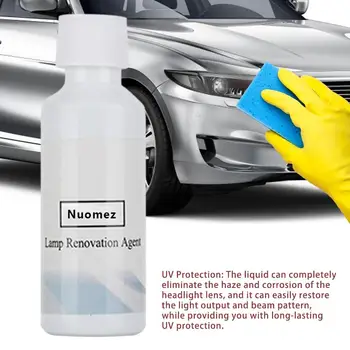 

20ML Professional Car Headlight Repair Liquid Lamp Renovation Agent At Night Safe Driving Auto Restoration Fluid Tools Accessory