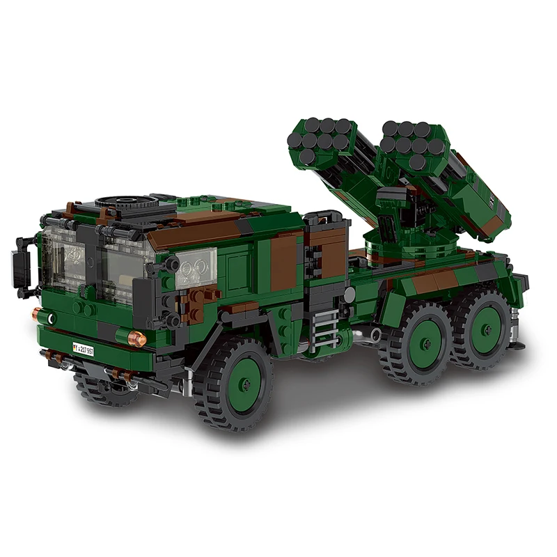 Cobi G21 6x2 Missile Launcher Vehicle Raketenwerfer 2196 Small Army grün 