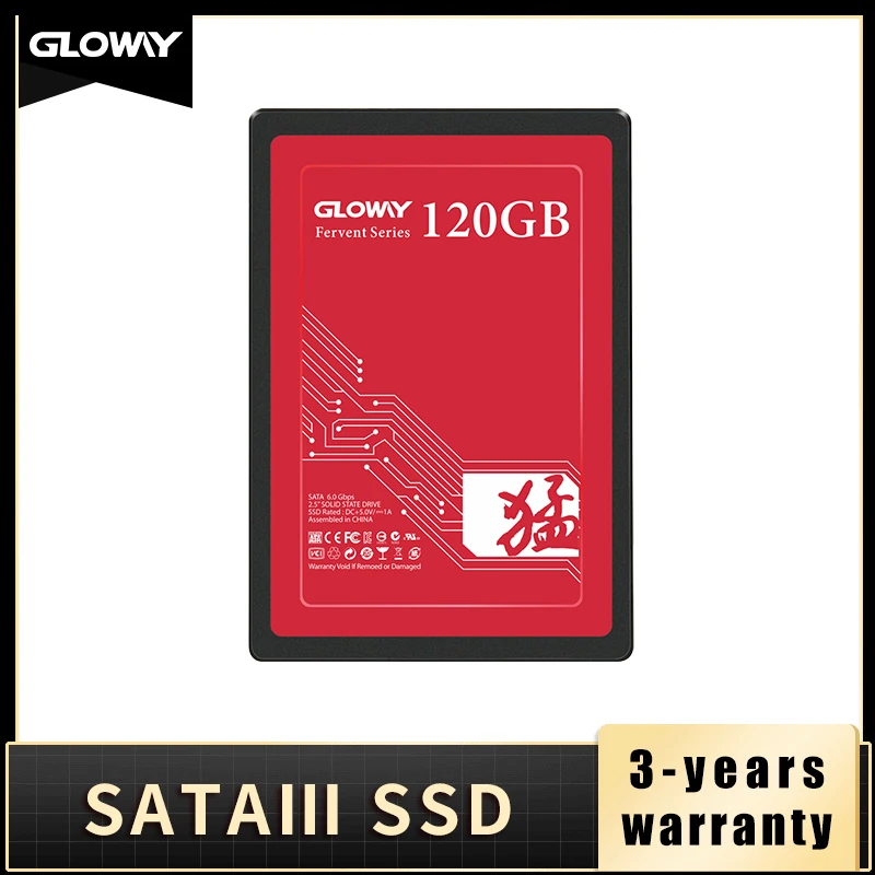 GLOWAY 2,5 дюймов 240 ГБ 120 ГБ SSD SATA III 3 Внутренний твердотельный Накопитель ssd для ноутбука жесткий диск для компьютера ssd