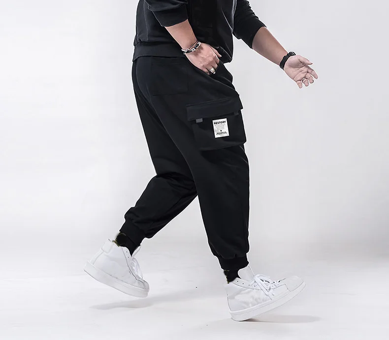 Большие размеры 5XL 6XL летние мужские брюки карго индивидуальные спортивные брюки с карманами 7XL мужские s высокие уличные брюки классные брюки для двери 48