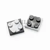 20pcs Moc Building Blocks Turntable 2x2 Plate Base with Top 3680 3679 DIY Creative Bricks Classic Compatible Assembles Parts 5