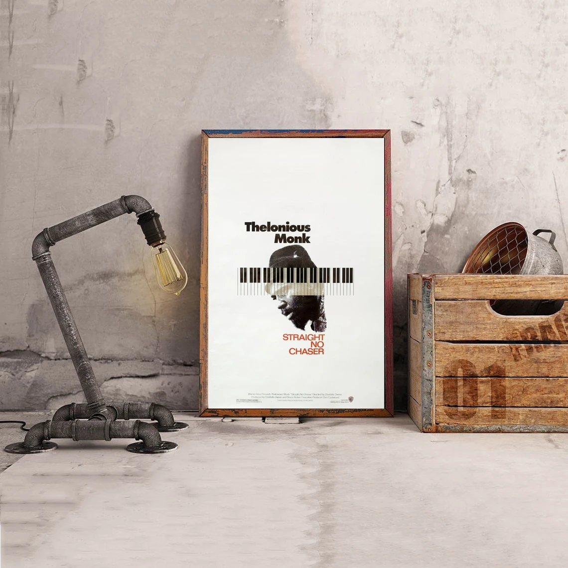 

Thelonious Monk прямой, без Chaser кинопостер, классический винтажный Ретро холст печать, художественный постер, настенная живопись, украшение для дома