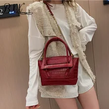 BXX Sac/ модные роскошные сумки женские дизайнерские дикие крокодиловые узоры цепи сумка через плечо ZE245