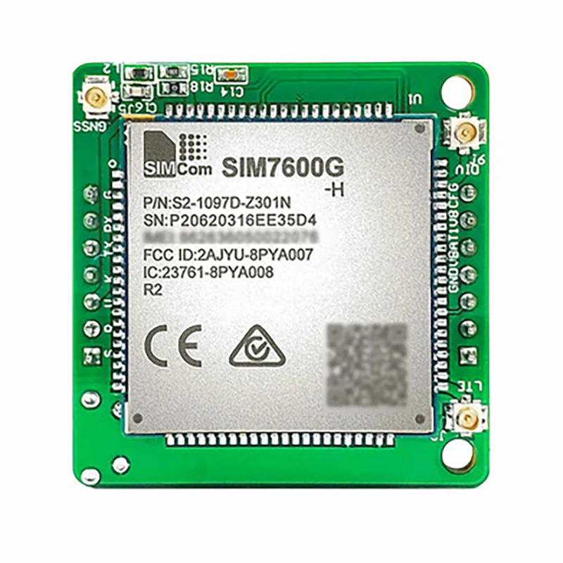 

SIMCOM SIM7600G-H development board LTE-FDD B1/B2/B3/B4/B5/B7/B8/B12/B13/B18/B19/B20/B25/B26/B28/B66 LTE-TDD B34/B38/B39/B40/B41