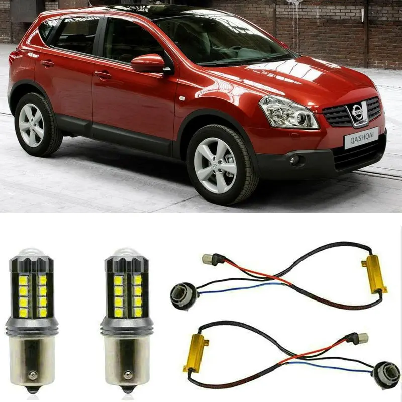 

Fog lamps for Nissan QASHQA /QASHQAI +2 I Stop lamp Reverse Back up bulb Front Rear Turn Signal error free 2pc