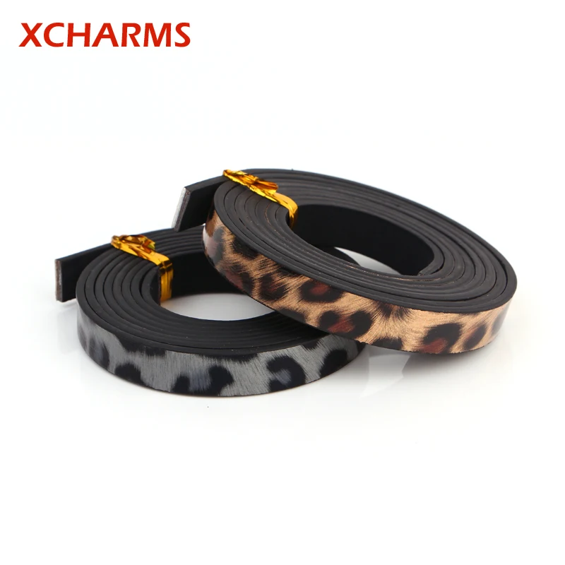 XCHARMS 10 мм/кожаный шнур веревка/леопардовый принт 3/аксессуары Запчасти/Ювелирные