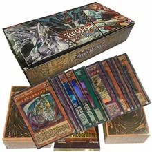 100 шт. Yu Gi Oh аниме вокруг английской версии флеш-карты битва карты все флэш-коллекция карт не повторять детская Подарочная игрушка