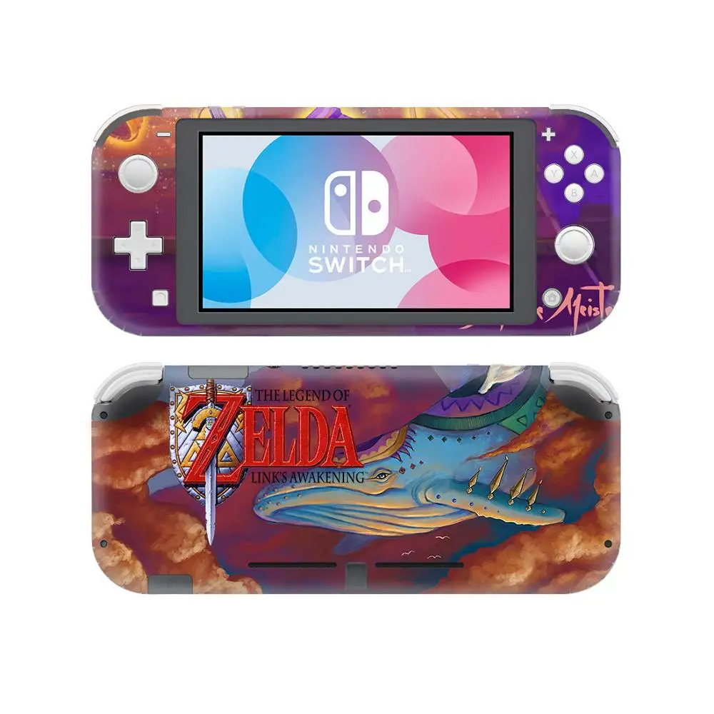 Rend switch Lite Skin The Legend of Zeldas Link пробуждающая наклейка для консоли и контроллера Switch Lite виниловые наклейки - Цвет: YSNSL0003