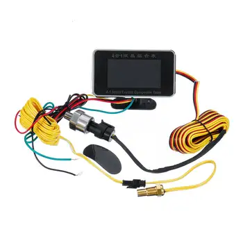 

Hot 12v/24v 4in1 LCD Car Digital ALARM Gauge Voltmeter Oil Pressure Fuel Water Temp meter 1/8 NPT Oil Pressure sensor
