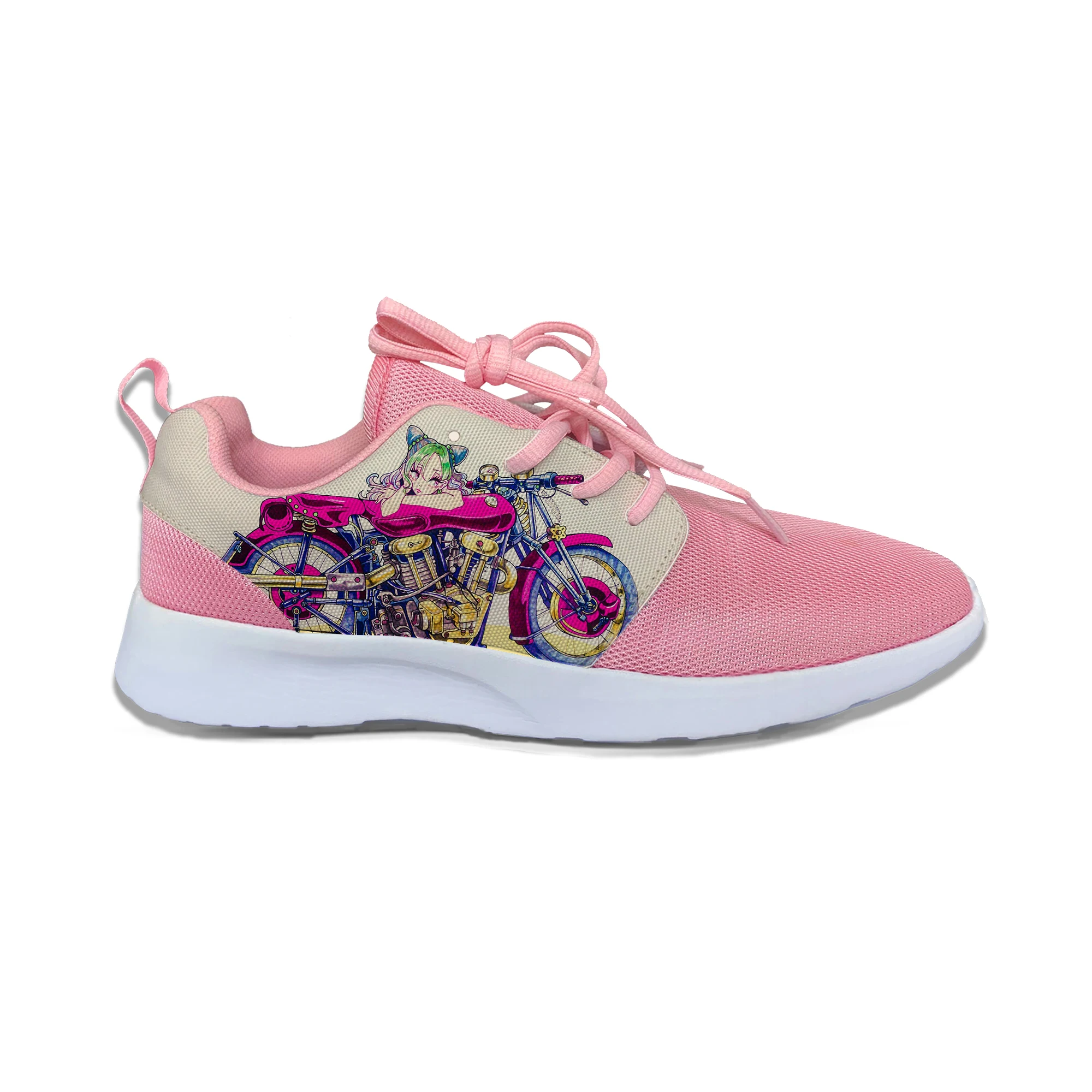Jo Bizarre Adventure Anime Hot Cool Fashion Sport Running Shoes Breathable Lightweight Mesh Sneakers 3D Print For Women |