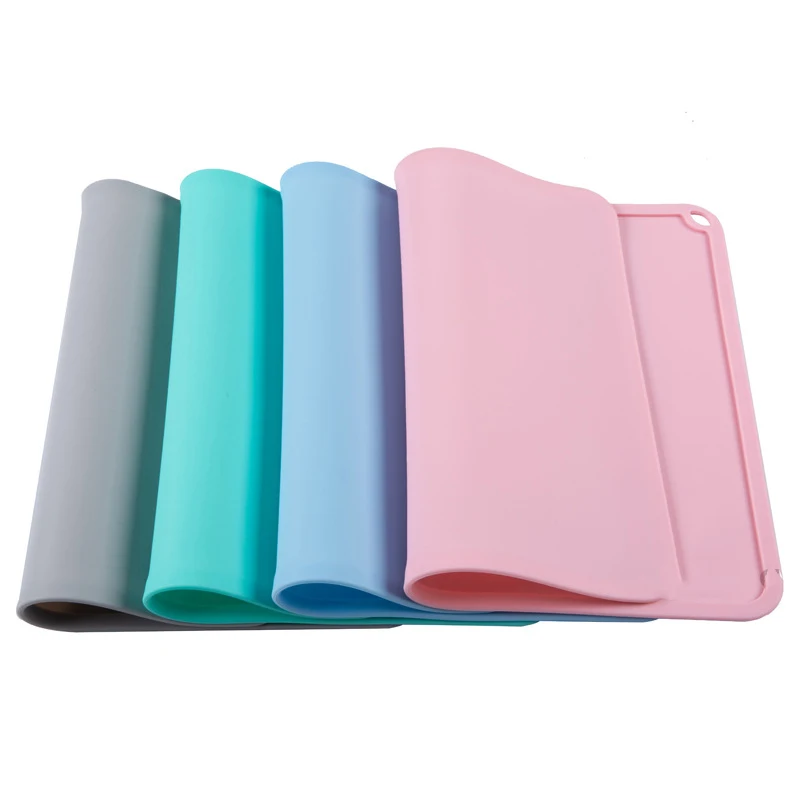 Esterilla para comida de Mascota de silicona de alta calidad, tapete antideslizante e impermeable para mascotas, cuenco para beber, estera de alimentación para perros, fácil de limpiar