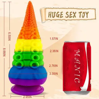 Monster Dildo Lesbian Huge Anal Toys Suction Cup Adult Sex Product Octopus Tentacle Artificial Penis Dildos Sex Toy For Women 6