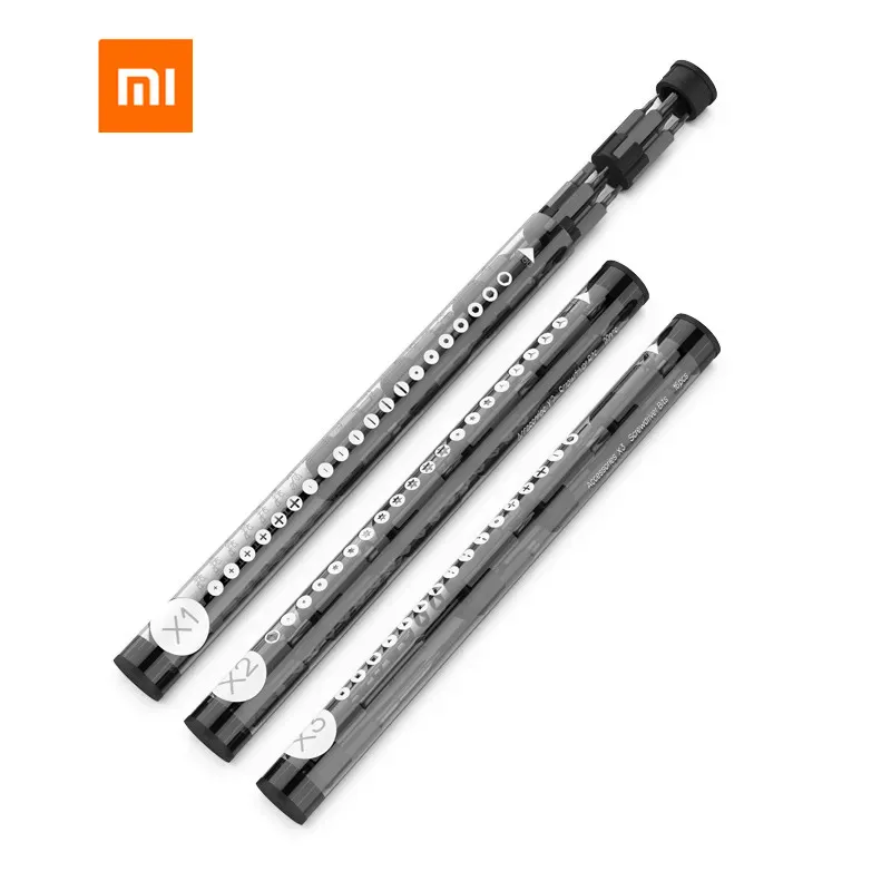 Xiaomi mijia Wowstick электрическая отвертка X1/X2/X3 56 шт Многоцелевой 4 мм S2 Стальная отвертка Биты для отвертки набор от Xiaomi youp