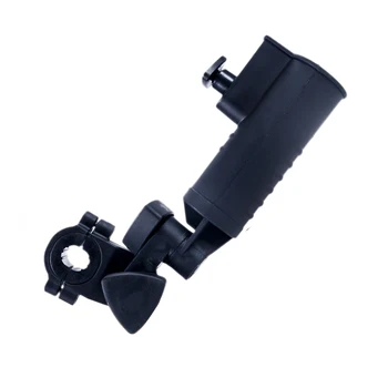 

Umbrella Stand Clip Brackets Stroller Home Round Corner Wheelchair Golf Cart Fishing Chair Easy Fix Long Handle Outdoor Sports