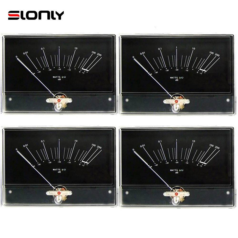 4Pcs Onkyo M-5000R Hi-Fi Audio Vu Meter Amplificatore Scarico Di Potenza Piatto Hifi Livello Pannello Db Head Meter