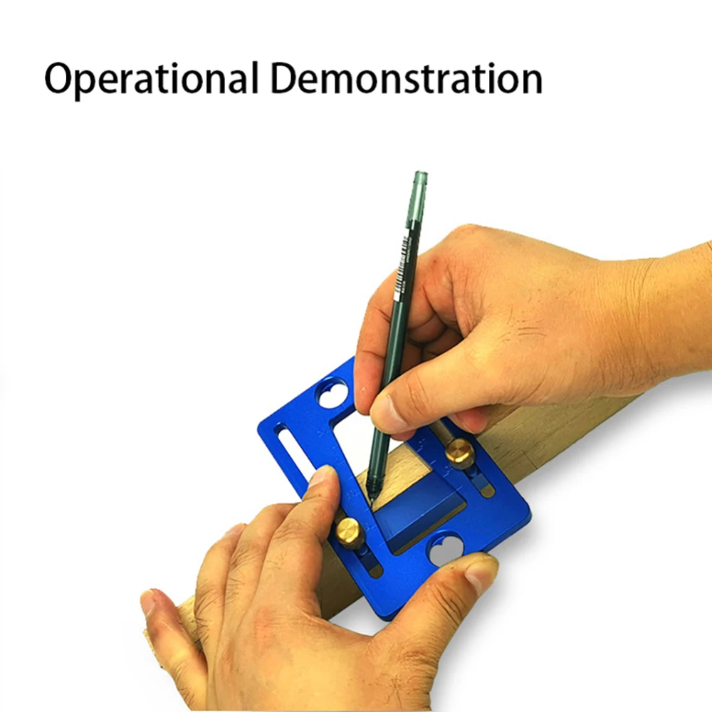 1:7 Dovetail Marker Woodworking Dovetail Gauge Guide Drawing Line Dovetail Ruler Carpentry Tools Template Size for Woodworking