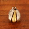 New White Copper Nut Tree Pistachios Lucky Pendants Brass Car Key Chains Rings Charms Handmade Luggage Accessories DIY Jewelry ► Photo 2/6