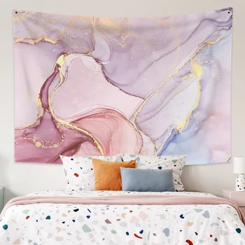 

Hot Selling Abstract Oil Painting Wall Hanging Tapestry Cloth Psychedelic Background Art Bedroom Living Room Home Decor Tapestry