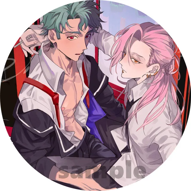 Anime SK8 The Infinity Cosplay Badge Miya RekI Snow Cherry Blossom Brooch Pin Accessories For Clothes Backpack Decoration gift 19