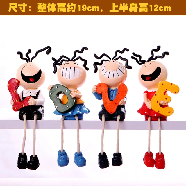Hanging Feet Doll Resin Crafts Ornaments Living Room Home Cartoon  Characters Trinkets Ornaments Cute Ideas - Figurines & Miniatures -  AliExpress