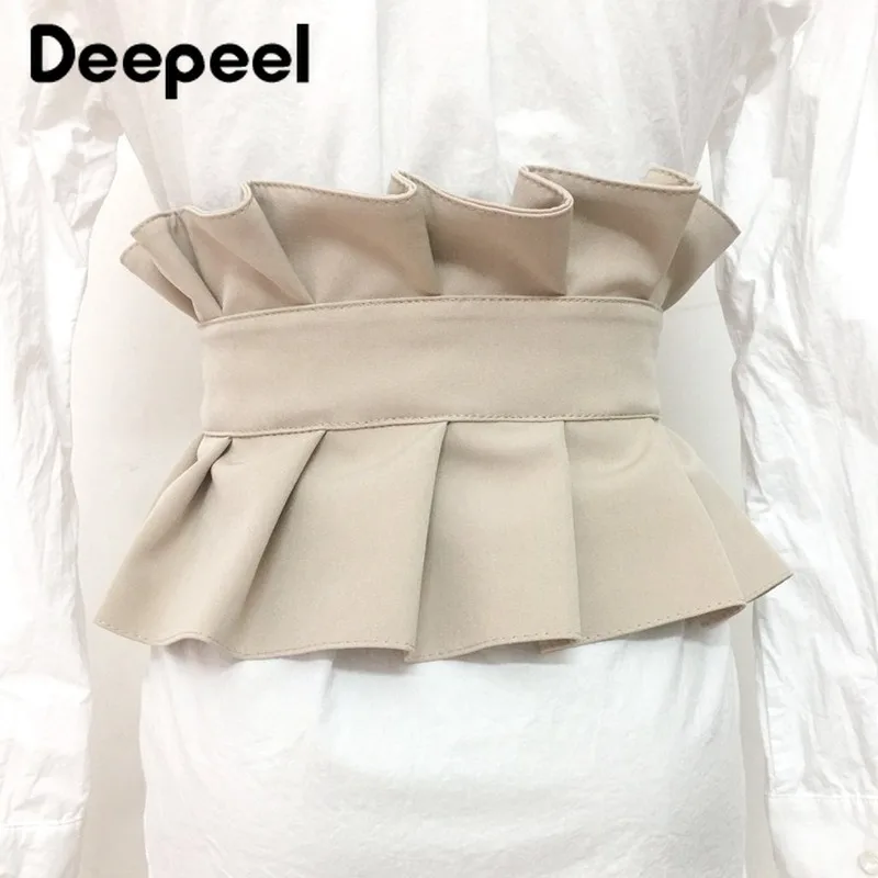 Deepeel 1 шт. 19X72 см корсет пояс для женщин модные оригинальные пояса Пряжка Регулируемые широкие пояса рубашки украшения CB038