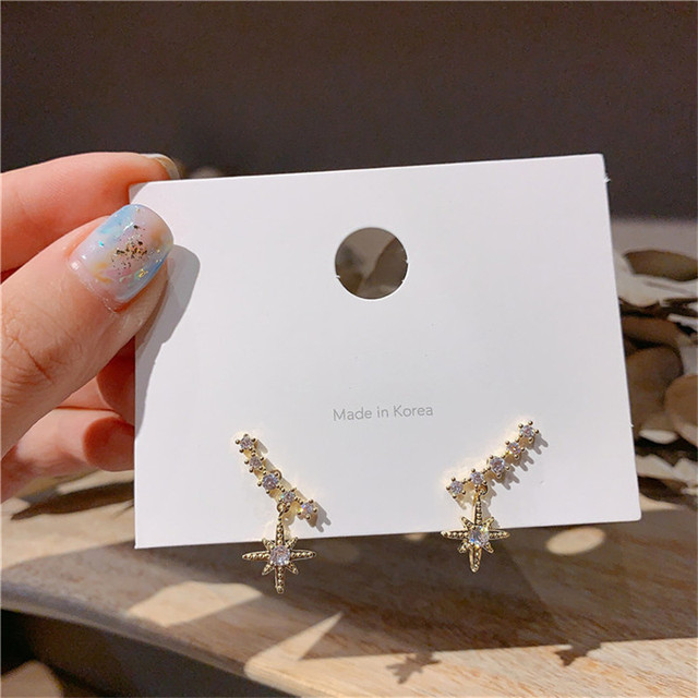 Winter New Brown Earrings Vintage Matte drop Earrings for women Metal Fashion Statement Dangle Earring 2021 Trend Jewelry