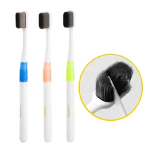 Суперплотная зубная щетка из бамбукового древесного угля, мягкий чехол для ухода за полостью рта для беременных, чувствительных десен