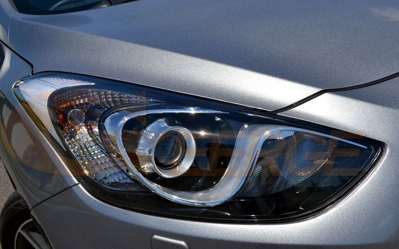 Для HYUNDAI I30 GD 2011 2012 2013 2014 2015 2016 проектор фары отличные ультра яркие CCFL ангельские