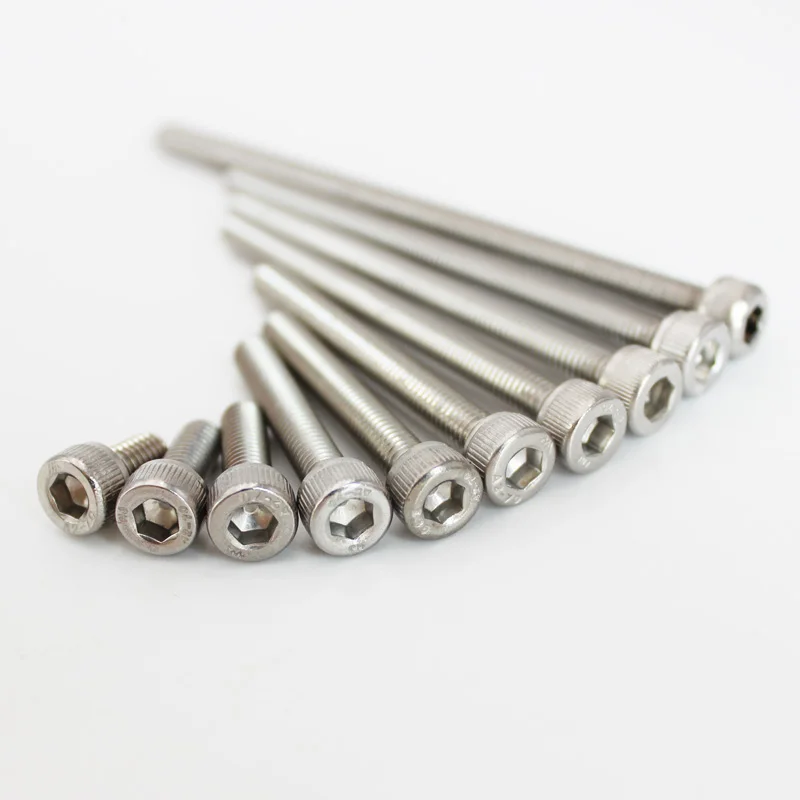 M1.4/M1.6/M2/M3/M4/M5/M6/M8 с внутренним шестигранником Винты со шляпкой
