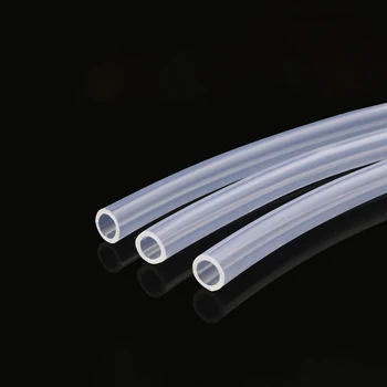 

5M Transparent Food Grade Silicone Tube Beer Brewing High Temperature Flexible Hose Fish Cart Aquarium Air Drinking coffee