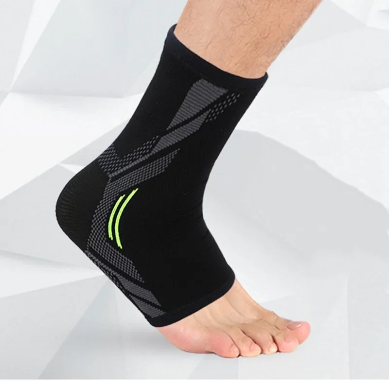 1 шт. эластичный нейлоновый фиксатор голеностопа для занятий футболом