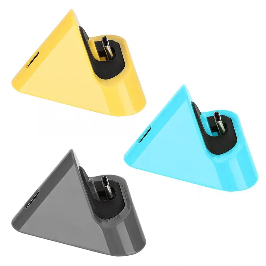 Portable Triangular Type-C Charging Base Metal Bottom Charger for Switch / Lite Host New