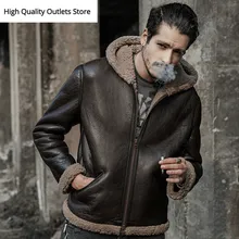 Мужская куртка из натуральной кожи, настоящая овчина, оригинальная экологическая овчина, шубы, верхняя одежда, короткий дизайн, экологический стиль