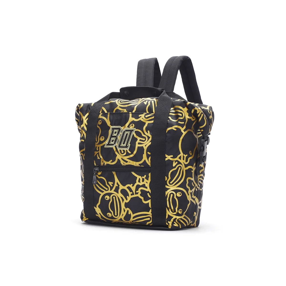 

B. Duck Small Yellow Duck Four Seasons Women's Multi-functional Large Capacity Shoulder Mom Pregnant Women Diaper Bag Mom Rice B