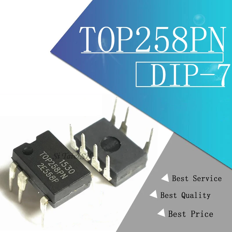 1 шт./лот новый интегрированный коммутатор TOP258PN TOP258 DIP-7 автономный с расширенным