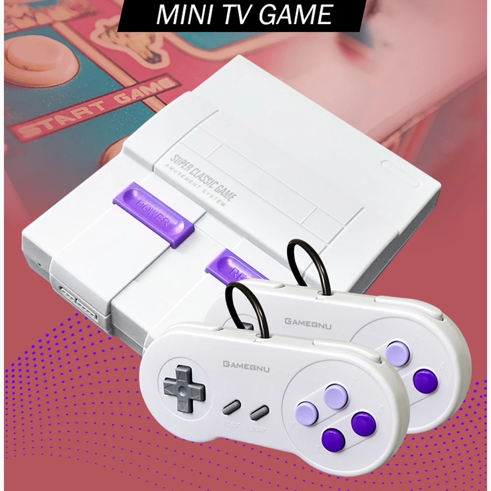 2018 New Retro Super Classic Game Mini TV 8 Bit Family TV Video Game Console Built-in 620/660 Games Handheld Gaming Player Gift