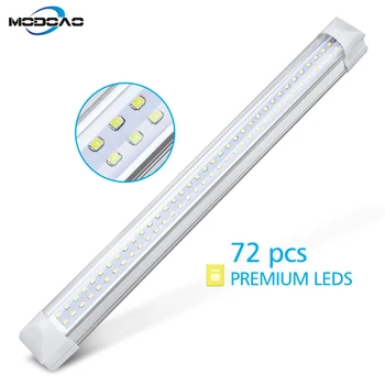 

Interior Lights Lamp Strip Bar Universal for Car Camper Van Bus Caravan Boat Motorhome Kitchen Bathroom 340MM 72 LEDs 12V-24V