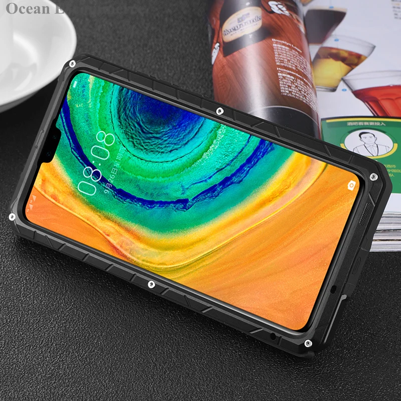 IMATCH для huawei mate 30 Pro Чехол для Телефона Жесткий Алюминиевый металлический чехол с полной защитой ударопрочный Прочный корпус