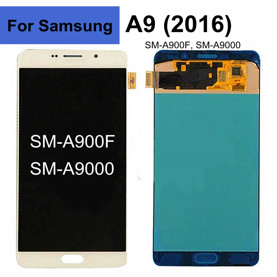 

TFT For SAMSUNG Galaxy A9 2016 LCD Display SM-A900F, SM-A9000 LCD Display with Touch Screen Digitizer Replacemen