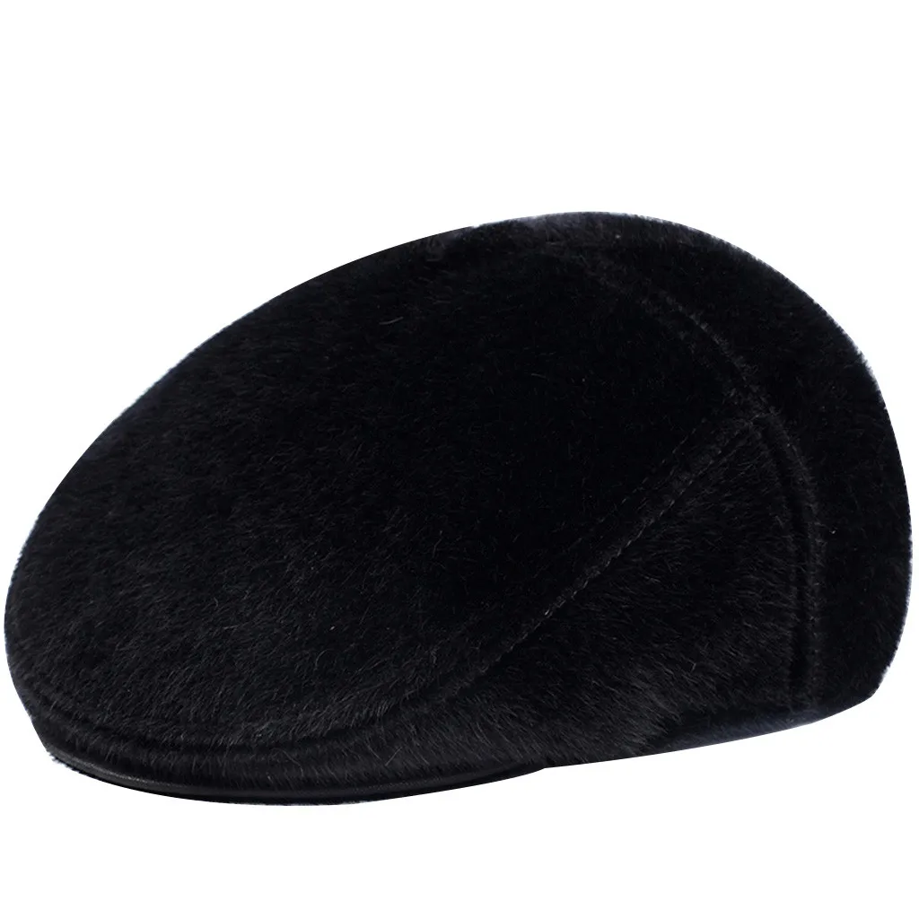 

Cotton Hip Hop Beanies For Girl Winter Wool Cap Mens Winter Warm Cold Protection and windproof Hat Plush Outdoor Cap #BC