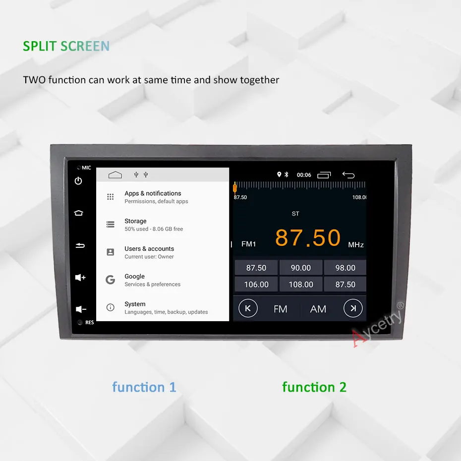 Best DSP IPS Android 9.0 2 Din Car Multimedia Player dvd GPS Autoradio For Audi/A4/S4 2002-2008 Car Radio PC 2GB WIFI 4G FM obd2 DVR 5