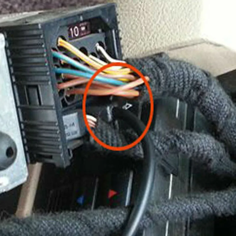 3.5mm Auxiliary Cable Male Interface For BMW E46 98-06 Blue 10Pins Replacement Car | Автомобили и мотоциклы