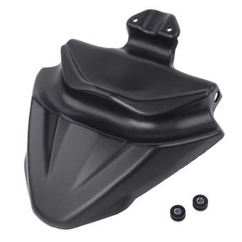 

For Honda CRF1000L CRF 1000L Motorcycle Front Nose Fairing Fender Beak Extension Extender Wheel Cover Cowl (Black)