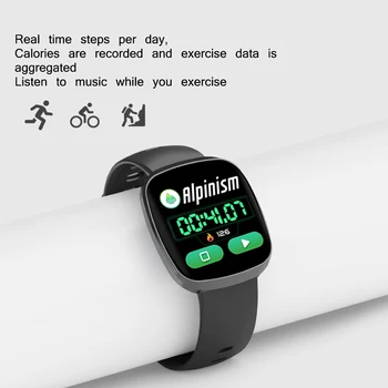 

24h-Continuous Heart Rate Detection Smart Watch Men Women Heart Intelligent Sleep Monitor For Apple Android Phone Sports Monitor
