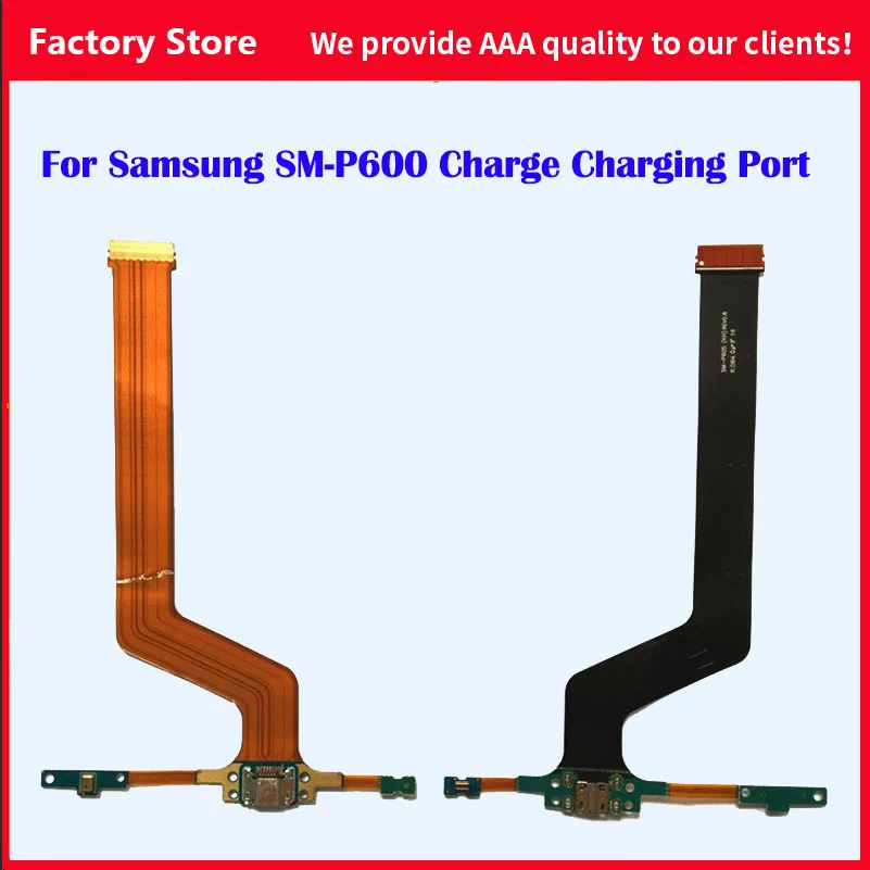 Оригинальный док-разъем зарядный порт USB микрофон гибкий кабель для Samsung Galaxy Note 10 1